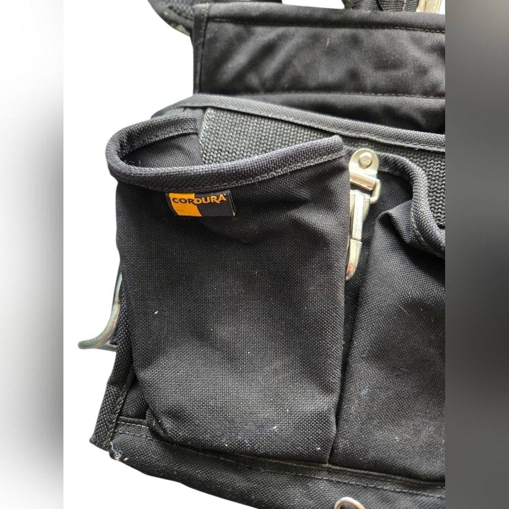 AWP Black Tool Bag for Men W/attachments - Picture 5 of 6